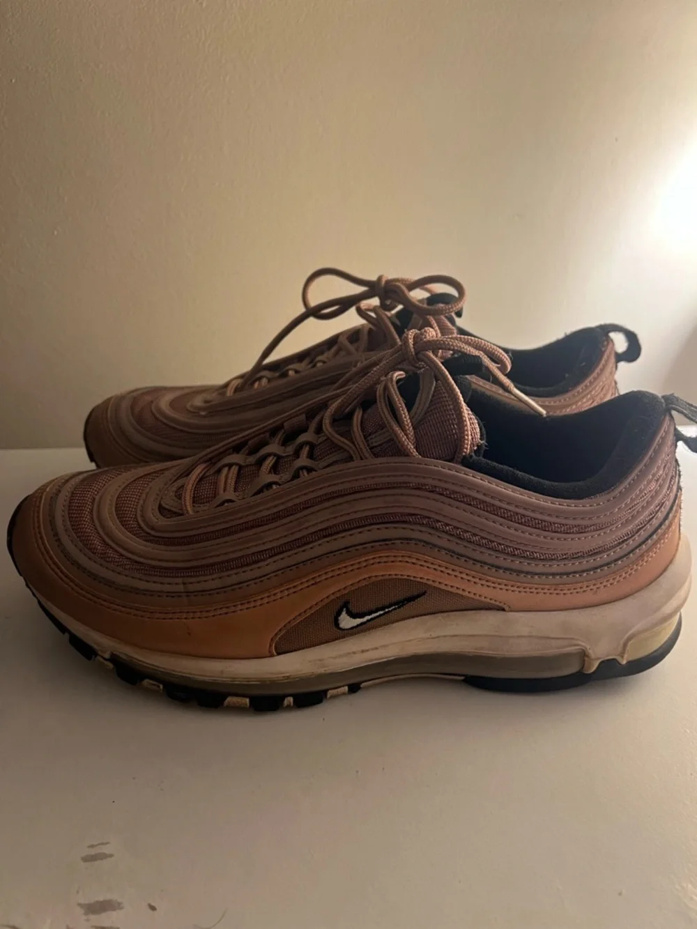 Nike Men’s Air Max 97 Sneakers in Copper/Tan